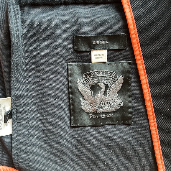 Genuine Diesel jacket / sports coat - charcoal - Picture 2 of 6